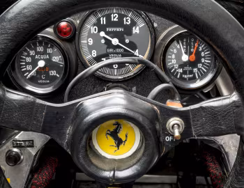 Tableau de bord Ferrari 312 T2 '1977–78