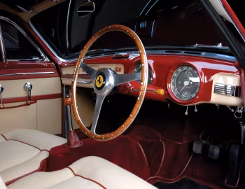 Интерьер Ferrari 340 America Coupé (#0150A) '12.1951