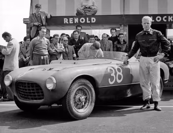 Mike Hawthorn, Ferrari 340 MM Spyder