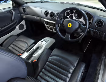 Interior Ferrari 360 Modena [UK-spec] '1999–2004