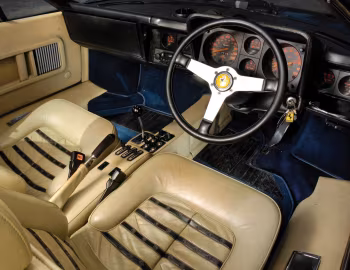 Intérieur Ferrari 365 GT4 Berlinetta Boxer [UK-spec] '1973–76