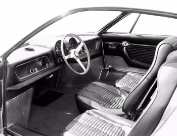 Интерьер Ferrari 365 P Berlinetta Speciale (#8971) '1966