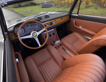 Interior Ferrari 365 GTS (#12473) '05.1969
