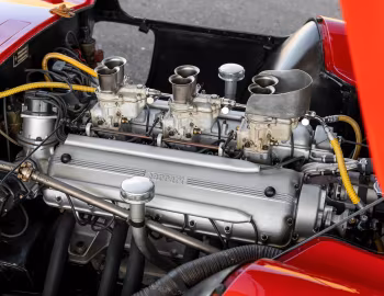Under The Hood Ferrari 410 Sport Spyder (#0598CM) '01.1956