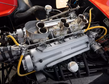 Пад капотам Ferrari 410 Sport Spyder (#0598CM) '01.1956