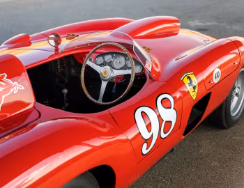 Interior Ferrari 410 Sport Spyder (#0598CM) '01.1956