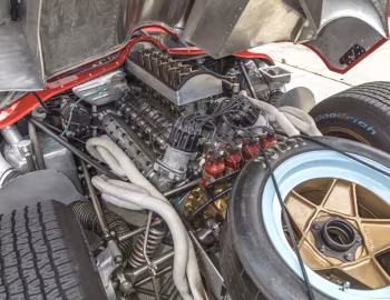 Под капотом Ferrari 412 P (#0854) '1967
