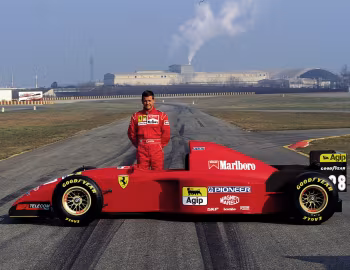 Ferrari 412 T2, Nicola Larini