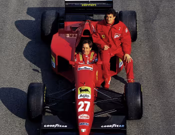 Ferrari 412 T2, Jean Alesi, Gerhard Berger