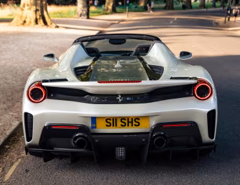 Ferrari 488 Pista Spider [UK-spec] '2018–20