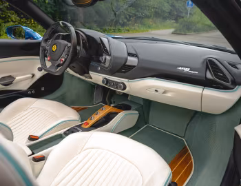 Интерьер Ferrari 488 Spider Tailor Made "Ispirata da Riva" (#239660) '2017