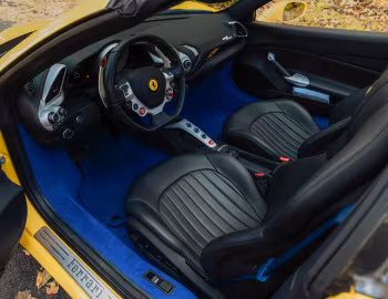 Intérieur Ferrari 488 Spider "Bold Yellow" (#226326) '2017