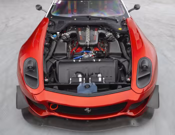 Sous la capuche Ferrari 599XX Evoluzione (#175808) '2012