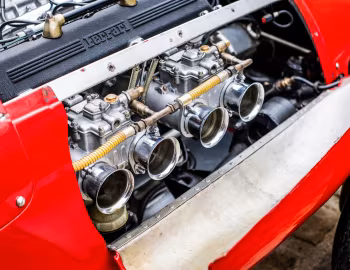 Bajo el capó Ferrari 625 '1954–55