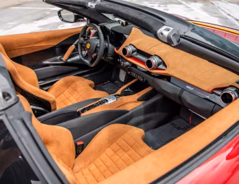 Intérieur Ferrari 812 Competizione A [North America] '2021–pr.