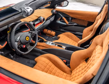 Intérieur Ferrari 812 Competizione A [North America] '2021–pr.
