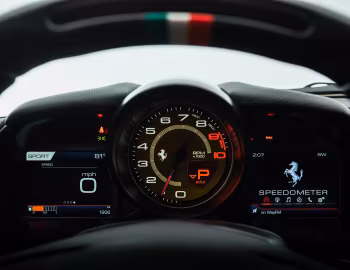 Tableau de bord Ferrari 812 Superfast Tailor Made "Tricolore" (#236573) '2018