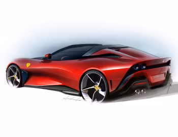 草图 Ferrari SP51 '09.2022