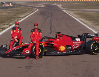 Ferrari SF-23, Charles Leclerc, Carlos Sainz Jr.