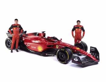 Ferrari F1-75, Charles Leclerc, Carlos Sainz Jr.