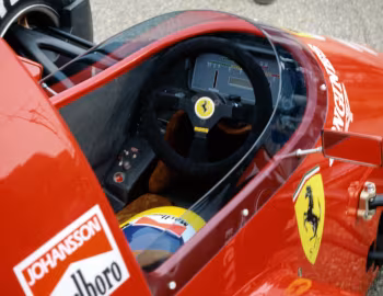 Інтер'єр Ferrari F1-86 '1986