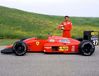 Ferrari F1-87, Michele Alboreto