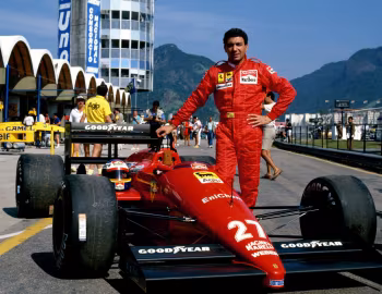 Ferrari F1-88C, Michele Alboreto