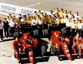 Ferrari F1-89, Nigel Mansell, Gerhard Berger