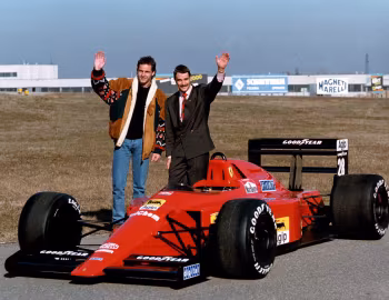 Ferrari F1-89, Nigel Mansell, Gerhard Berger