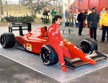 Ferrari F1-90, Alain Prost