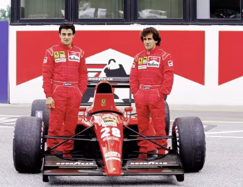 Ferrari F1-91B, Alain Prost, Jean Alesi