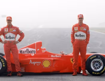 Ferrari F300, Michael Schumacher, Eddie Irvine