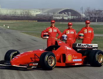 Ferrari F310, Michael Schumacher, Eddie Irvine, Nicola Larini