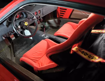 Интерьер Ferrari F40 [Worldwide] '1987–89