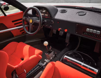 Intérieur Ferrari F40 LM by Michelotto (#97904) '07.1993