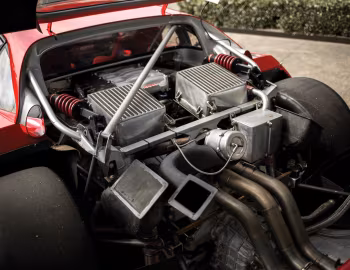 Sous la capuche Ferrari F40 LM by Michelotto (#97904) '07.1993