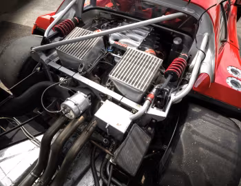 Sous la capuche Ferrari F40 LM by Michelotto (#97904) '07.1993
