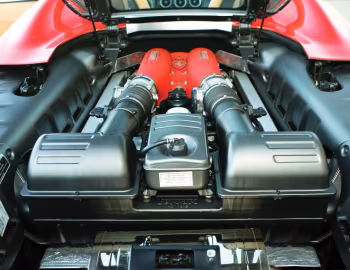 Под капотом Ferrari F430 Spider F1 [North America] '2005–09