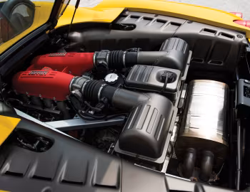 Sous la capuche Ferrari F430 Spider F1 [North America] '2005–09