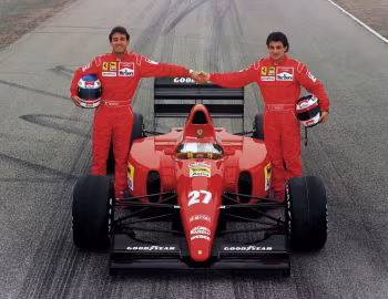 Ferrari F92 A, Ivan Capelli, Jean Alesi