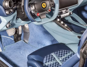 Intérieur Ferrari GTC4Lusso "AZZURA" by Garage Italia Customs '2017