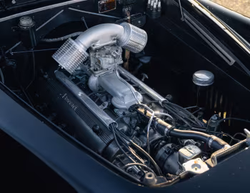 Sous la capuche Ferrari 195 Inter Coupé (#0105S) '1950
