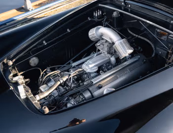 Sous la capuche Ferrari 195 Inter Coupé (#0105S) '1950