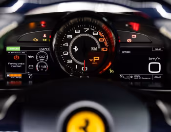 Комбинация приборов Ferrari GTC4Lusso "The White Spider" (#233645) '2018