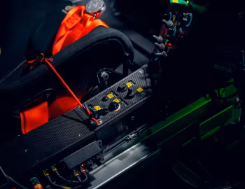 Intérieur Iron Lynx Ferrari 488 GTE Evo '2019