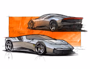 Эскиз Ferrari KC23 '07.2023