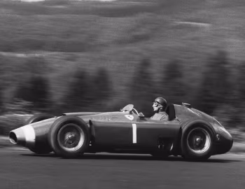 Lancia-Ferrari D50, Juan Manuel Fangio