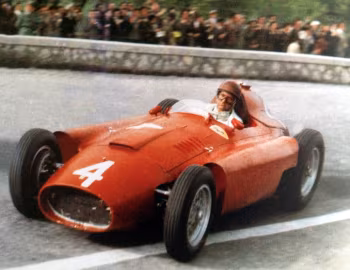Lancia-Ferrari D50, Juan Manuel Fangio