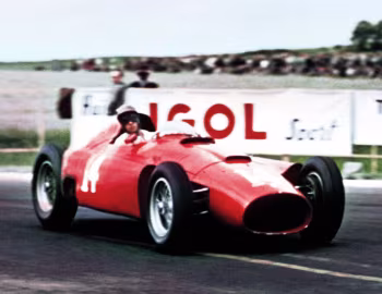 Lancia-Ferrari D50, Peter Collins