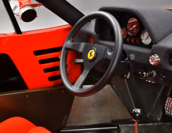 Интерьер Ferrari GTO Evoluzione by Michelotto (#79888) '12.1988
